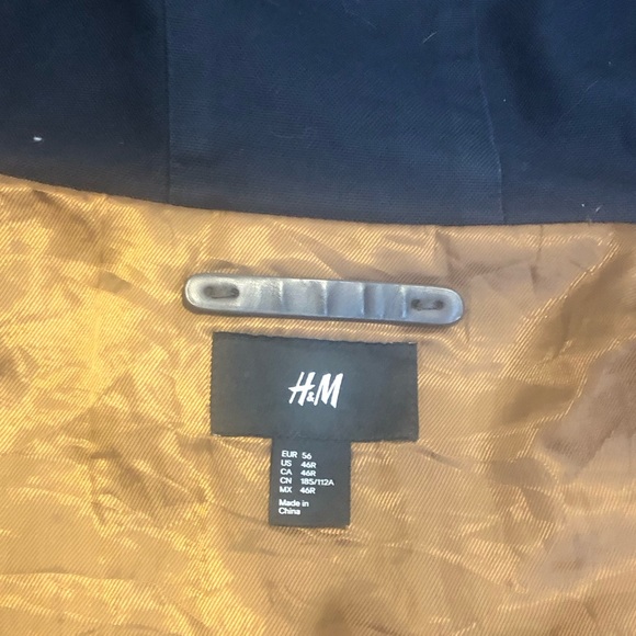 Mens H & M canvas lined jacket - Picture 7 of 7